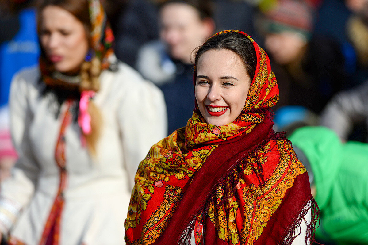 Платок на Масленицу