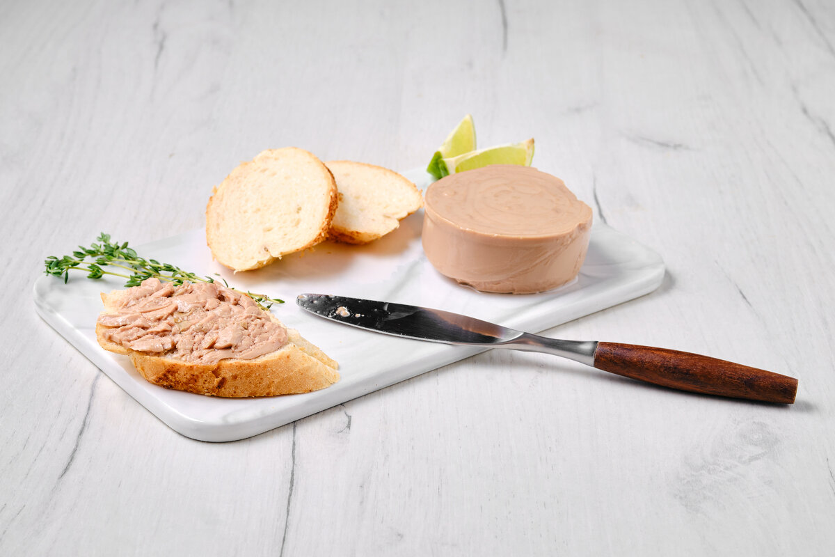 Бутерброд с печенью трески