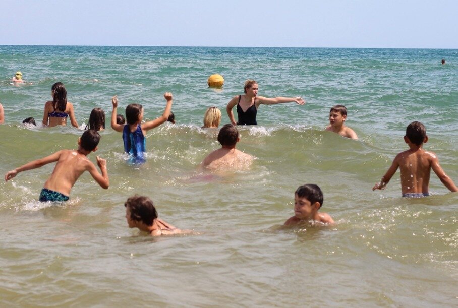 Детский отдых на море. Фото из интернета 