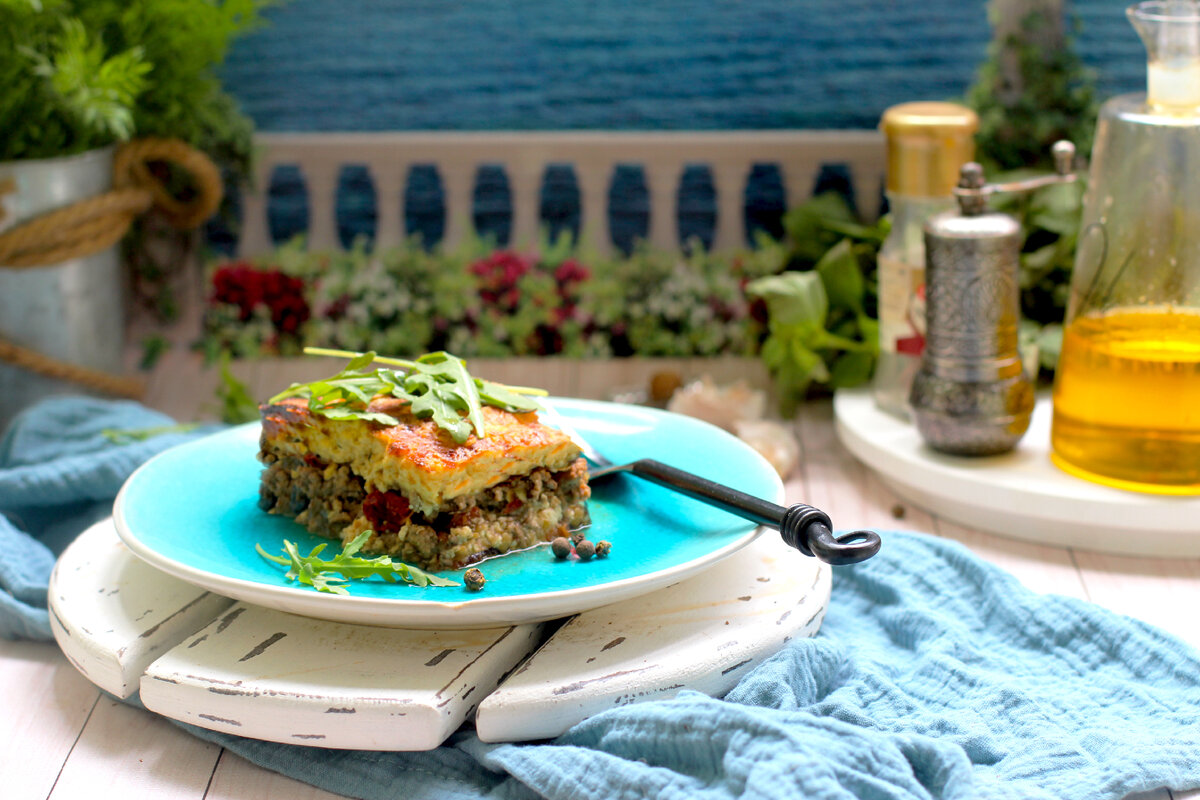 Греческая мусака без муки от Елены @urbanistka_vl