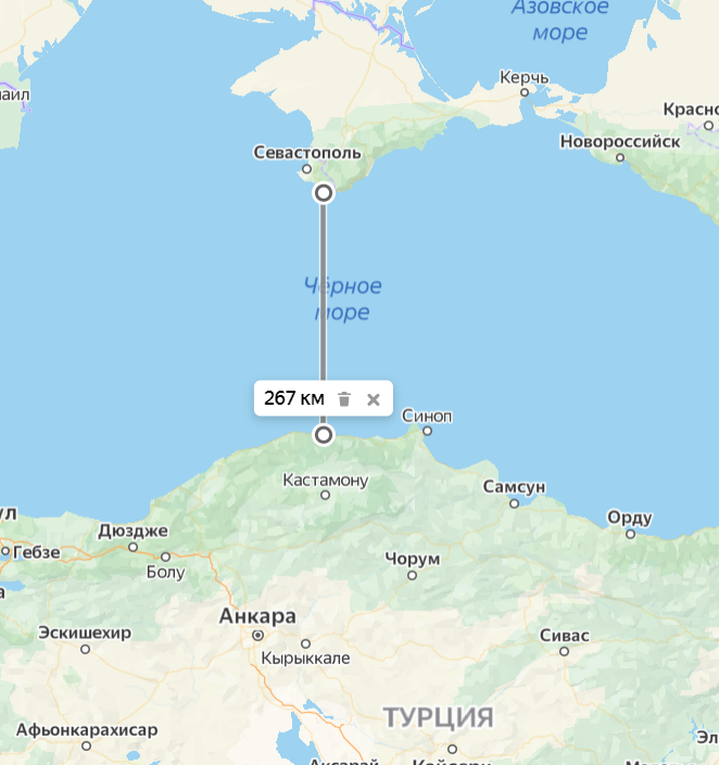 Турция из крыма