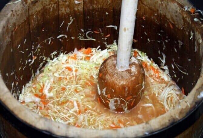 Квашение капусты