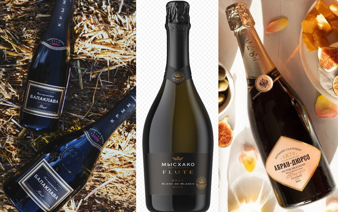 Коллаж этикеток вин категории 500+. Использованы материалы из соц.сетей производителей 