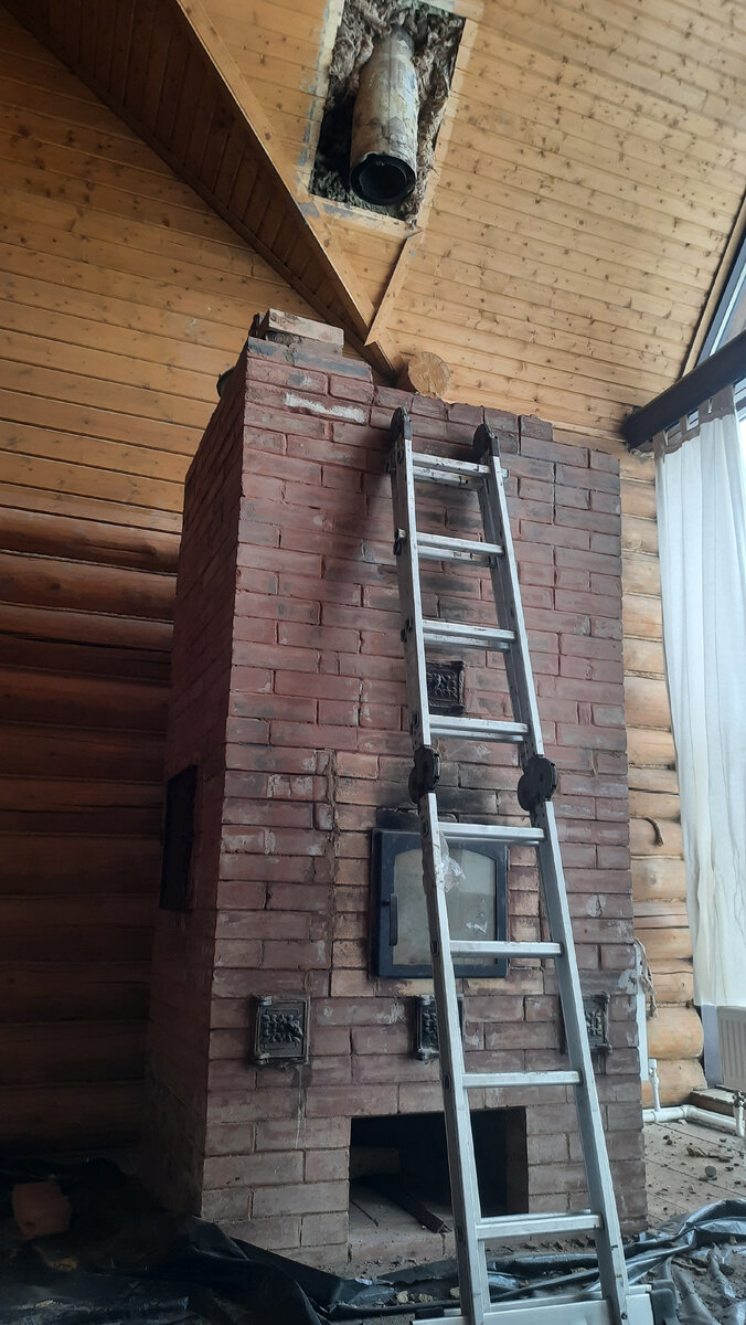 Печь. Вид до.