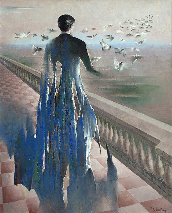 Ion Sulea-Gorj. Прощай Ливорно 2018. 105x85