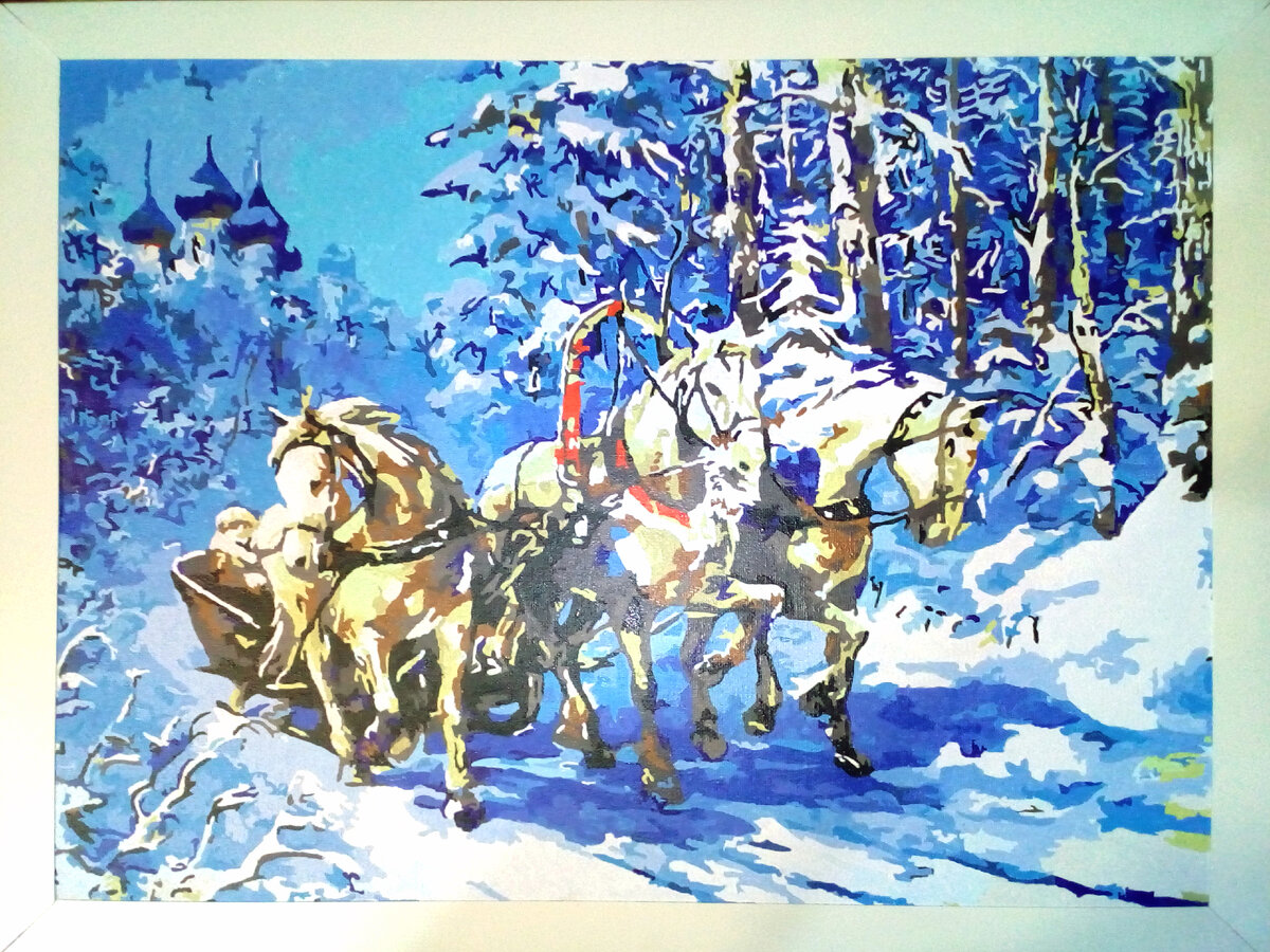 Картина написана в 2018 году