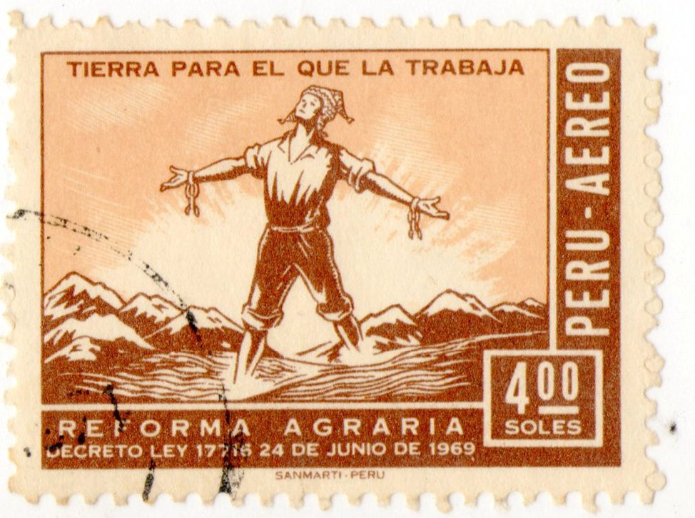 3 октября 1968. Марка Почтовая Боливия reforma Agraria. Марка Почтовая Чили reforma Agraria.