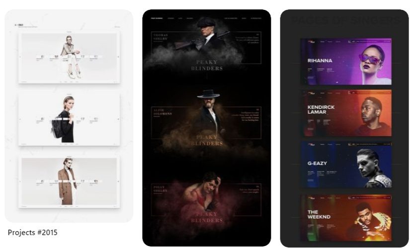 Вдохновляйтесь примерами работ на Пинтересте