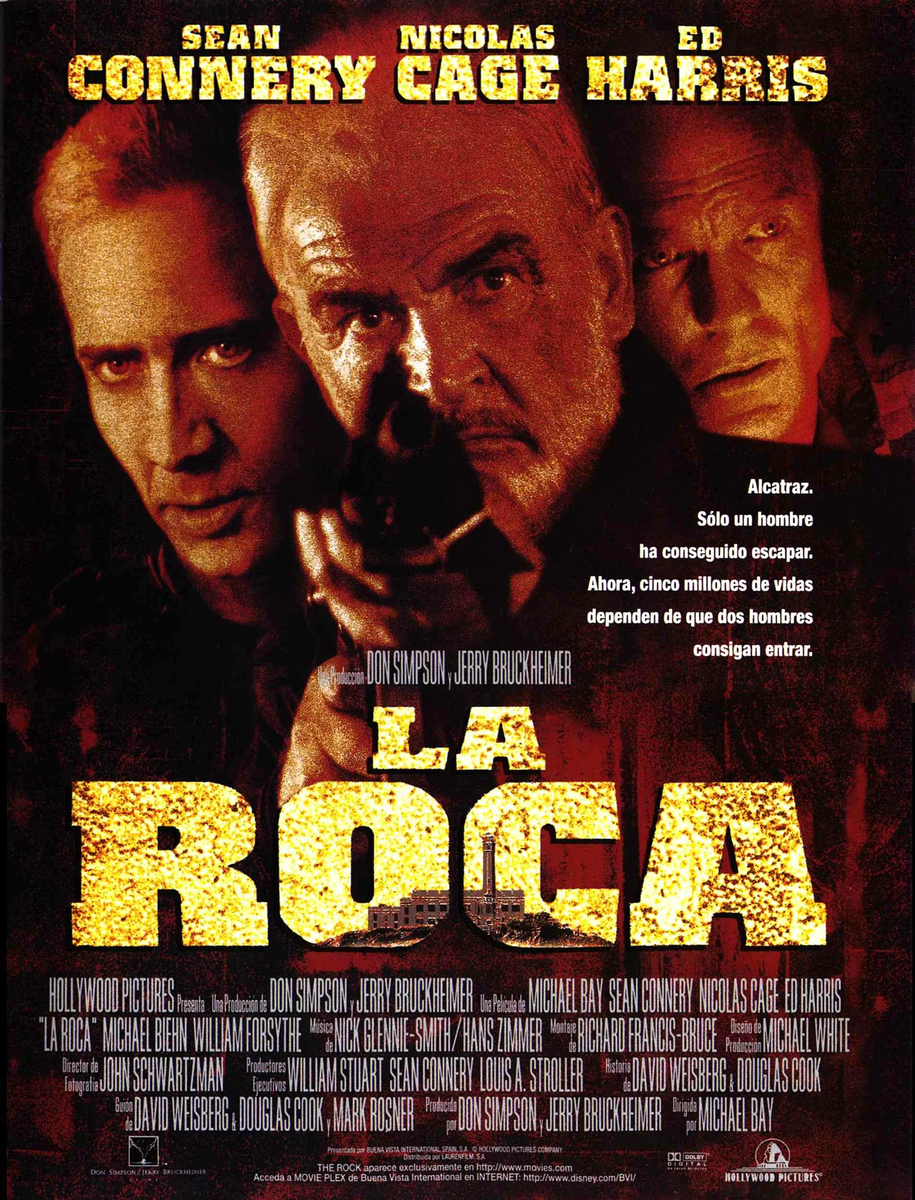 Постер фильма «Скала» (1996)