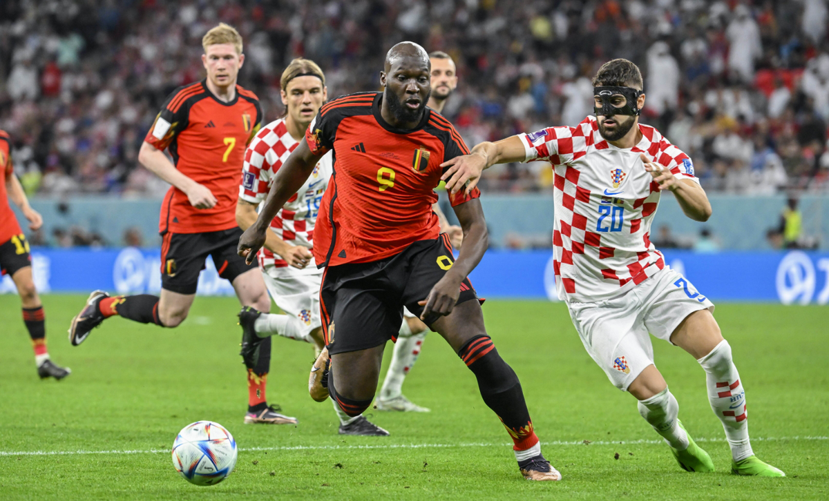 Ромелу Лукаку не успел набрать форму и стал антигероем матча с Хорватией. Фото: globallookpress