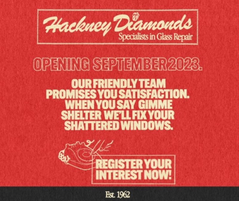     Объявление в газете Hackney Gazette