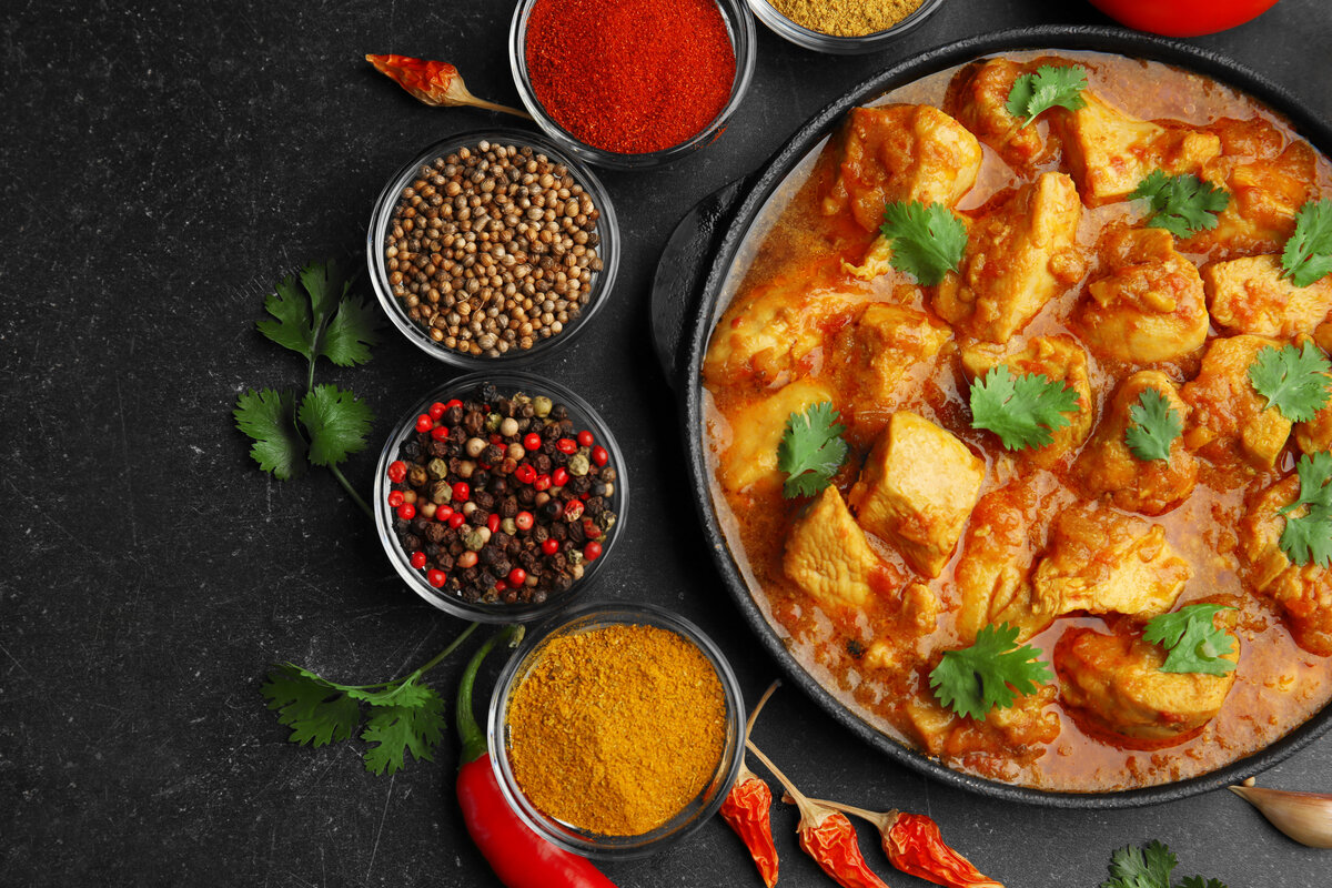 Индийский карри из курицы с овощами, пошаговый рецепт с фото на ккал