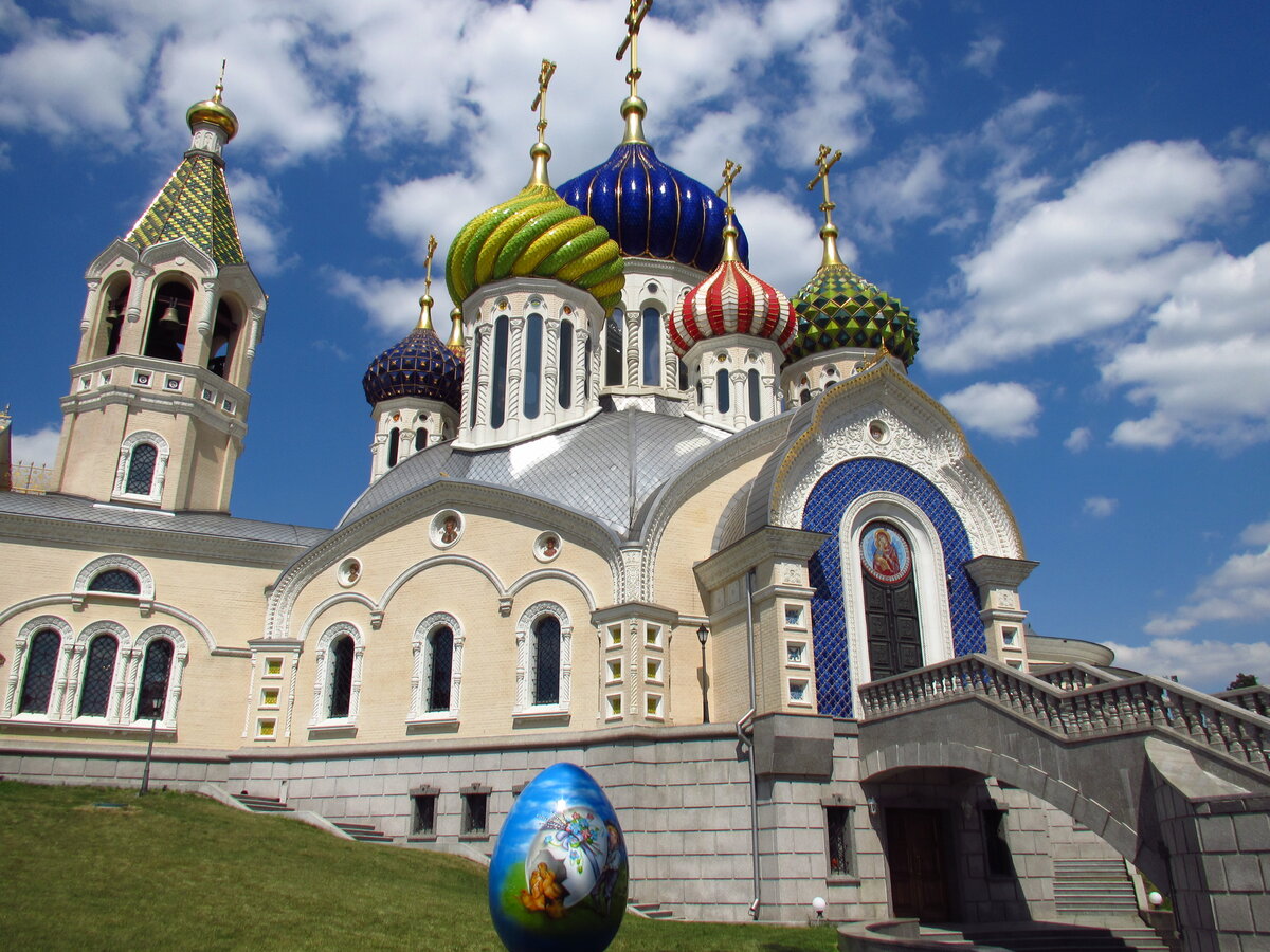 храм в переделкино зимой