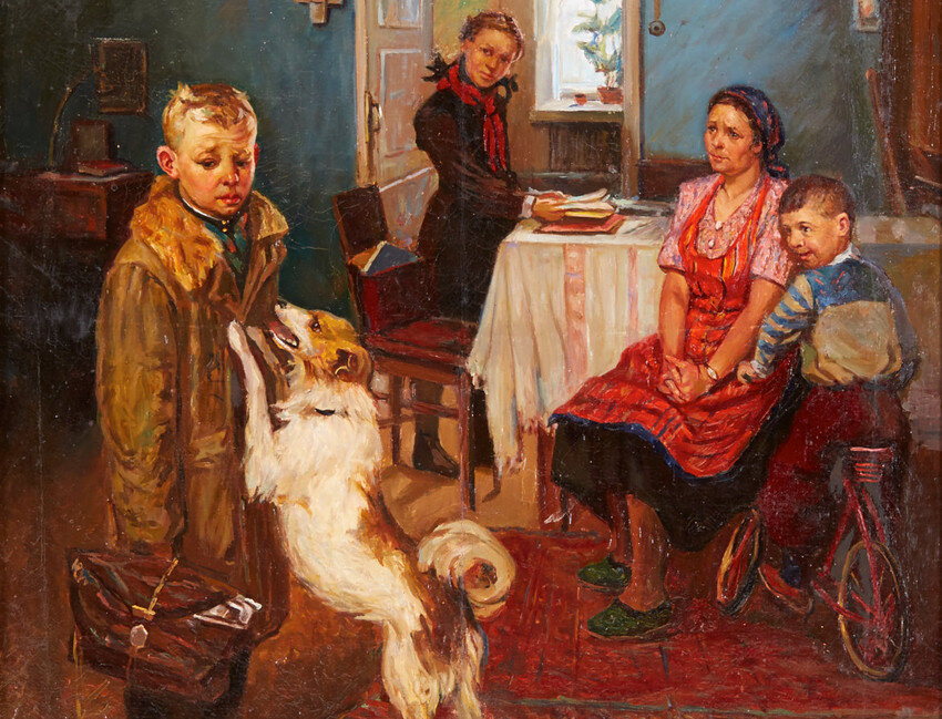 Ф. Решетников. Опять двойка
