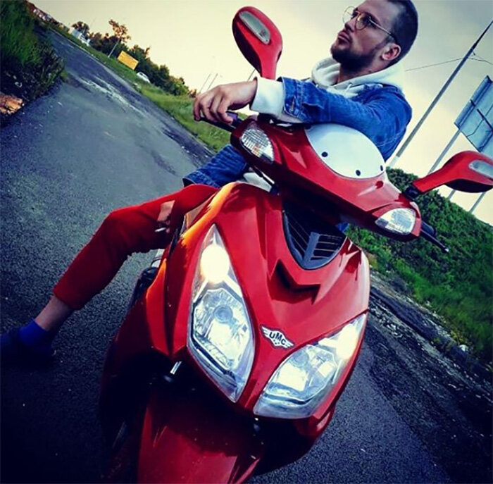 Егор Холявин несколько недель назад