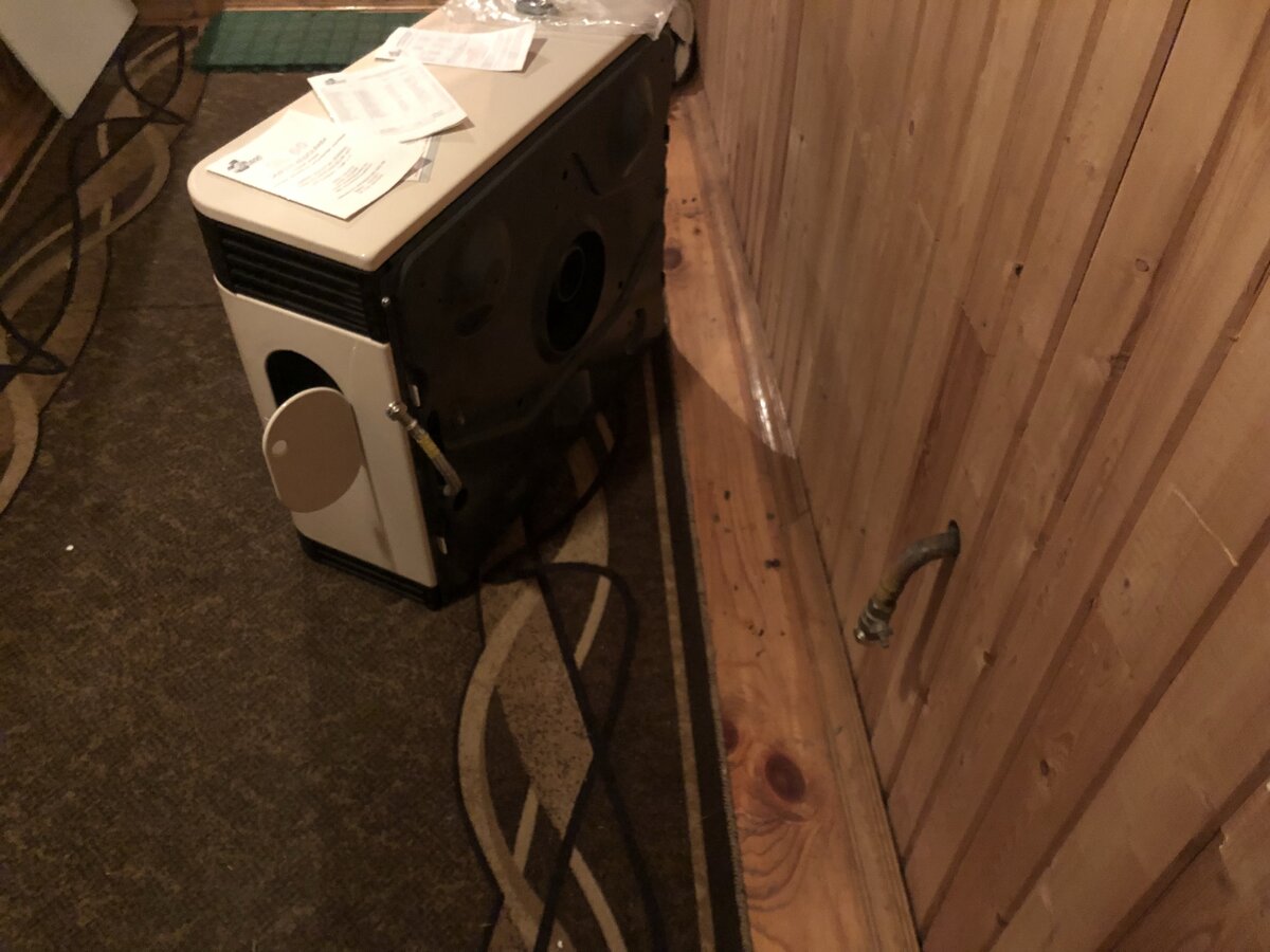 газовый конвектор LAMPARD. внешний вид