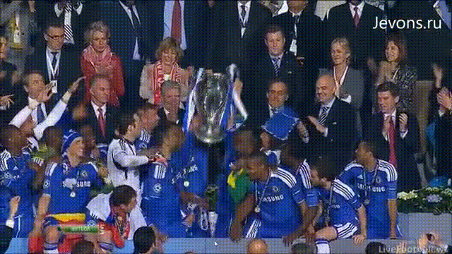 Впервые в истории лондонский "Челси" выиграл Лигу Чемпионов УЕФА! Заслужили!
