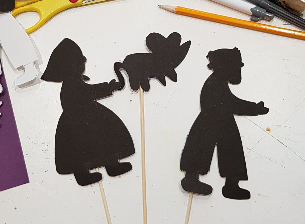 Как сделать театр теней руками для детей | How to make shadow theatre with hand for children