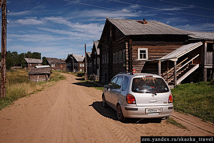 Едем по деревне