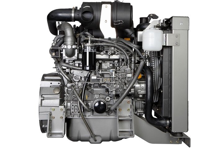 Дизельный двигатель 4TNV98T с жидкостным охлаждением
