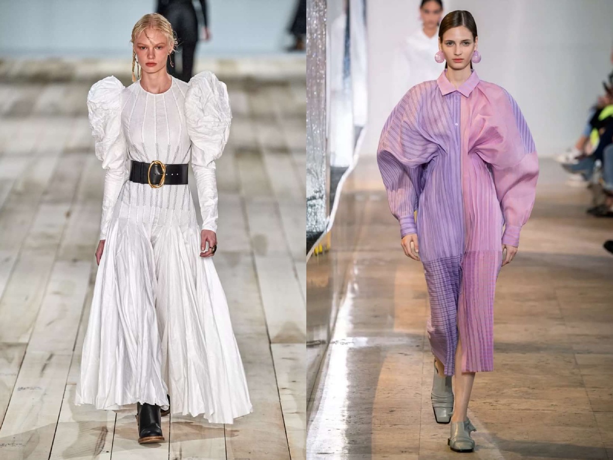 Alexander McQueen, Nina Ricci. Показ мод весна-лето 2020