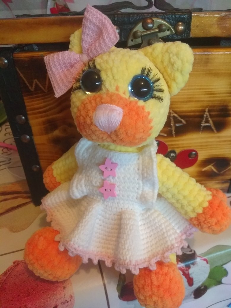 Моя последняя работа, Связана по МК Светланы Гребневой