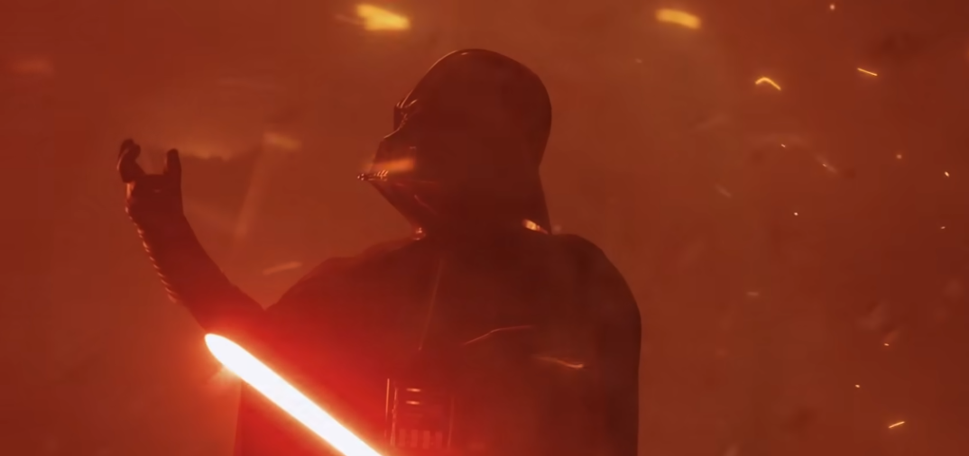 Вейдер душит Императора