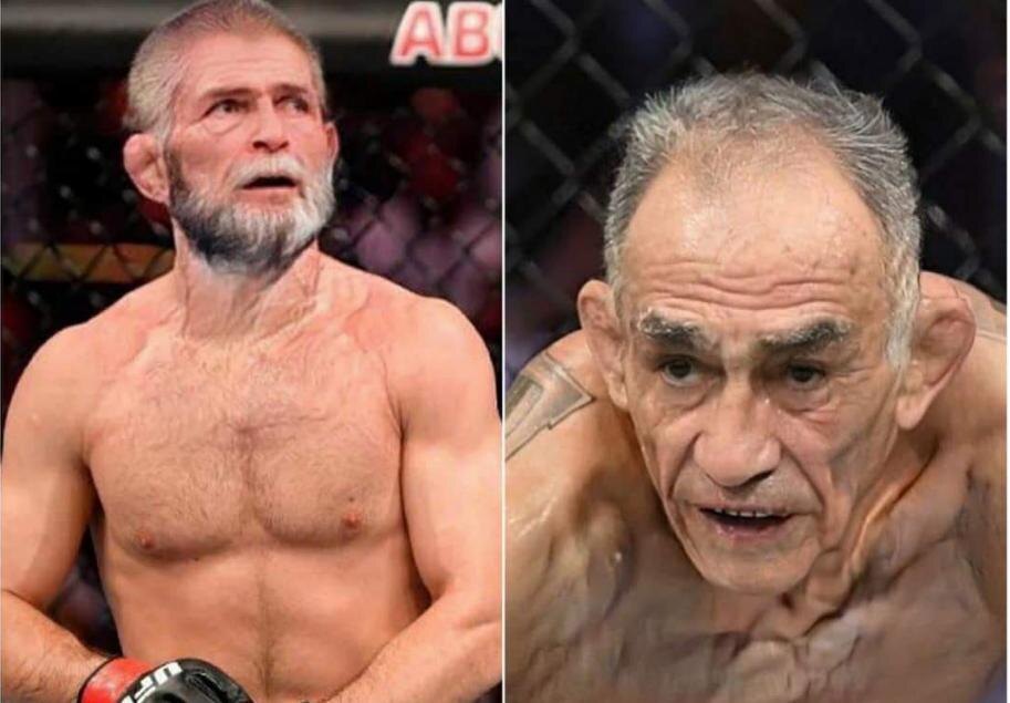 Хабиб Нурмагомедов и Тони Фергюсон "состарились" [Twitter Даны Уайта]