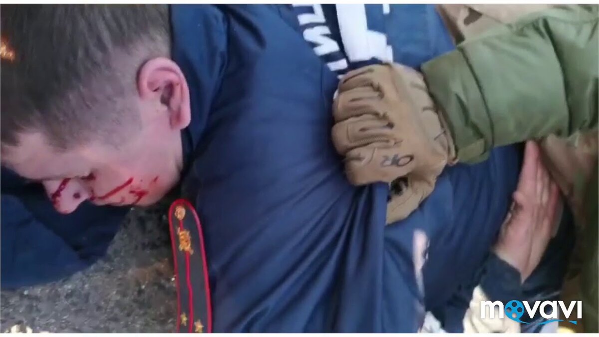 Задержание преступника в погонах