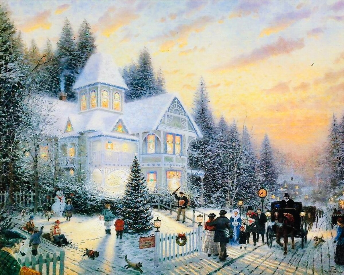 Томас Кинкейд «Дом в празд6ики»