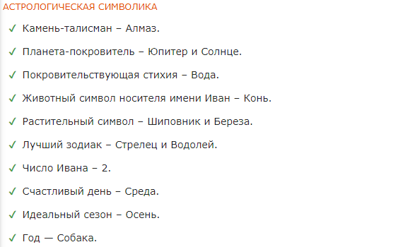 Значение имени Иван » Сонник, Гороскоп, Хіромантія та магія.