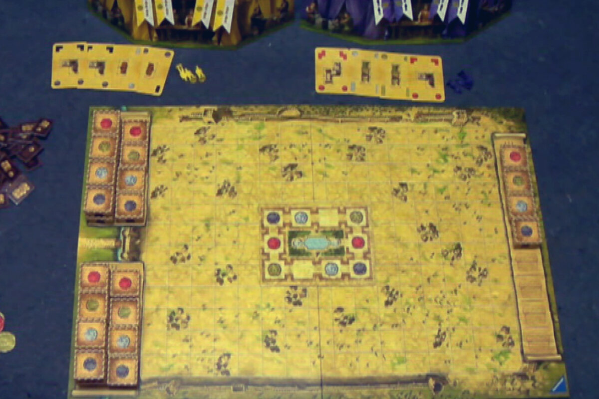 Настольная игра "Аркадия". Игровое поле.