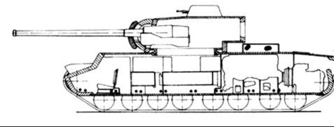Проект танка КВ-4. Фото взято с сайта Google.com