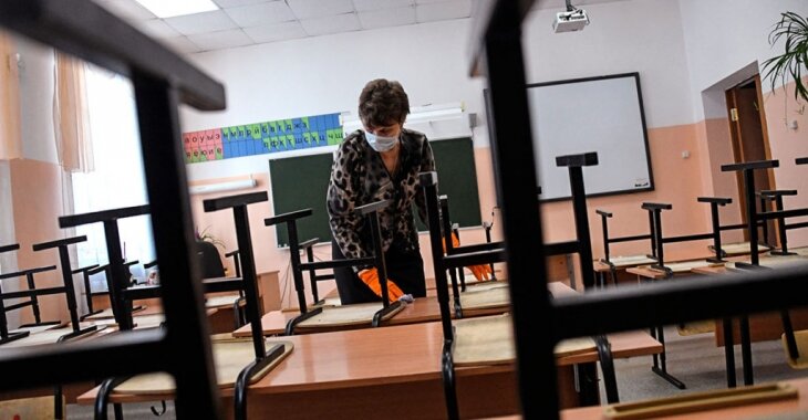 Четвертая четверть в школе.