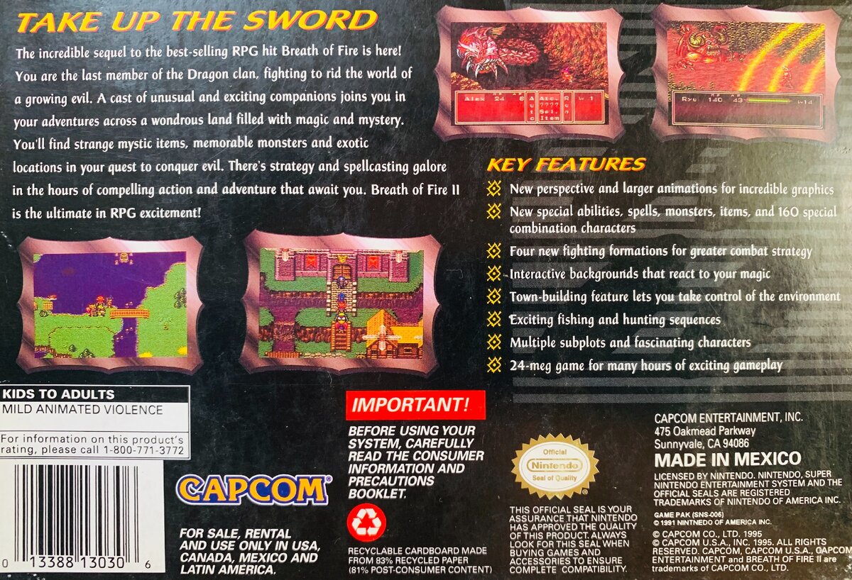 Мое знакомство с серией началось именно с BoF 2. Первую часть игры прохожу сейчас на Nintendo Switch