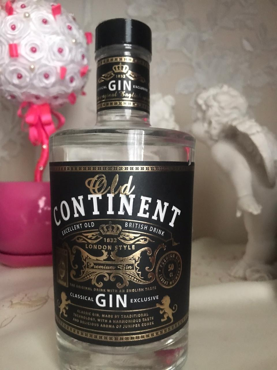 Gin Old Continent классический - Джин Old Continent 