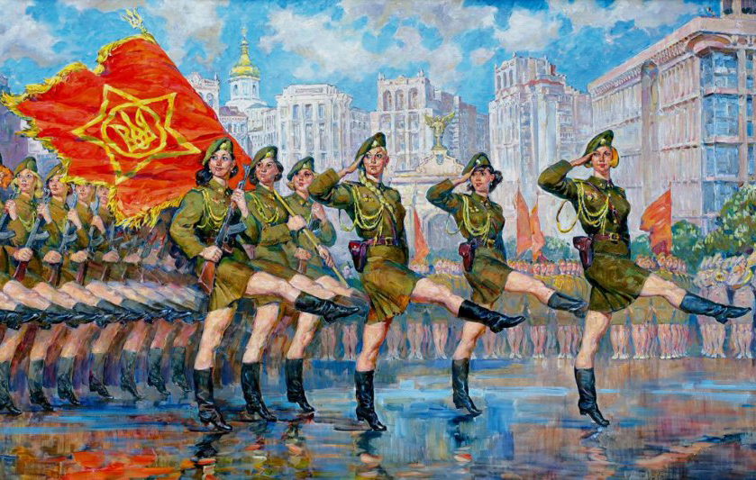 Патриотические картины художников - 86 фото