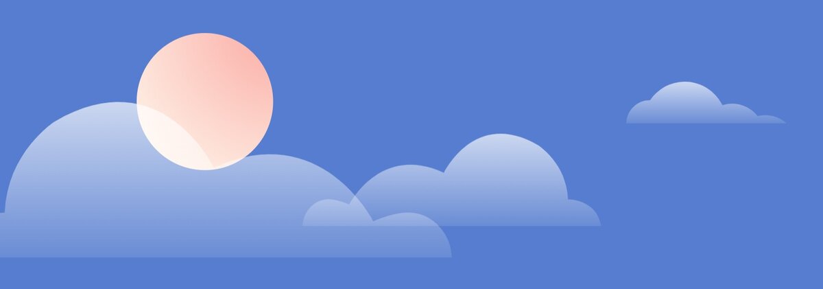 На заставке - облака. Без лошадок. Скриншот автора.