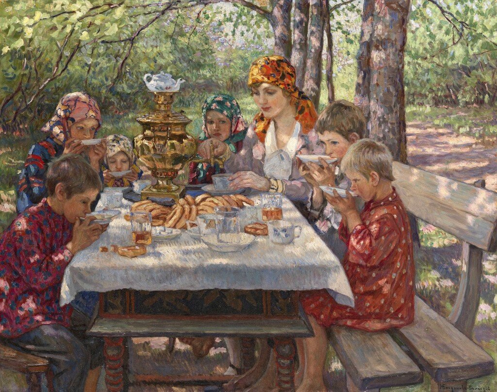 Николай Богданов-Бельский картины