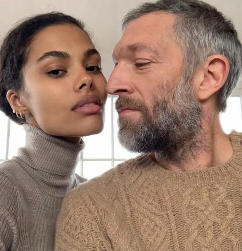 Тина Кунаки и Венсан Кассель