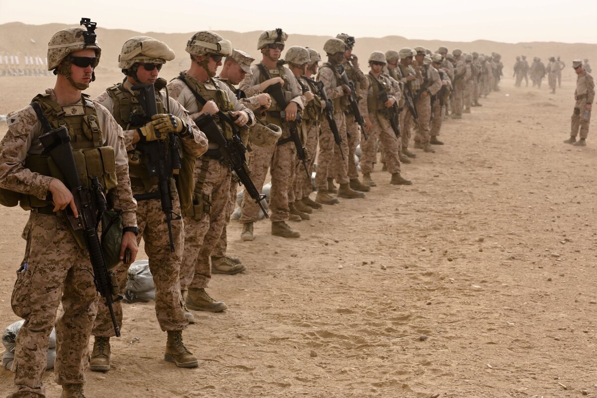 Пехота пендосов.