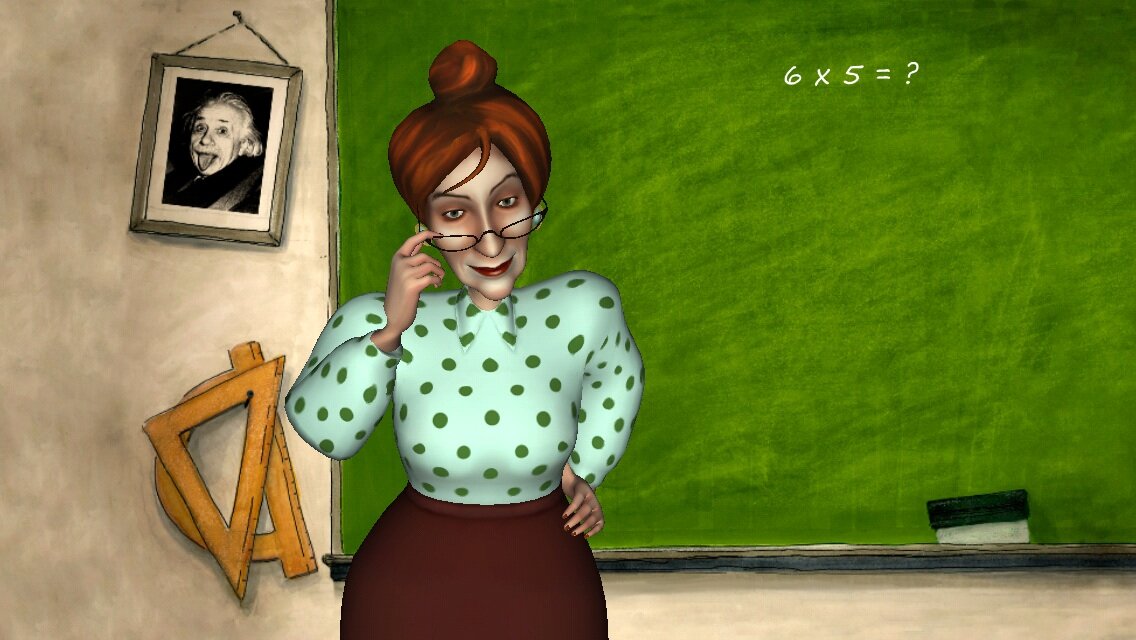 Учительница первая моя...Взято из Интернета