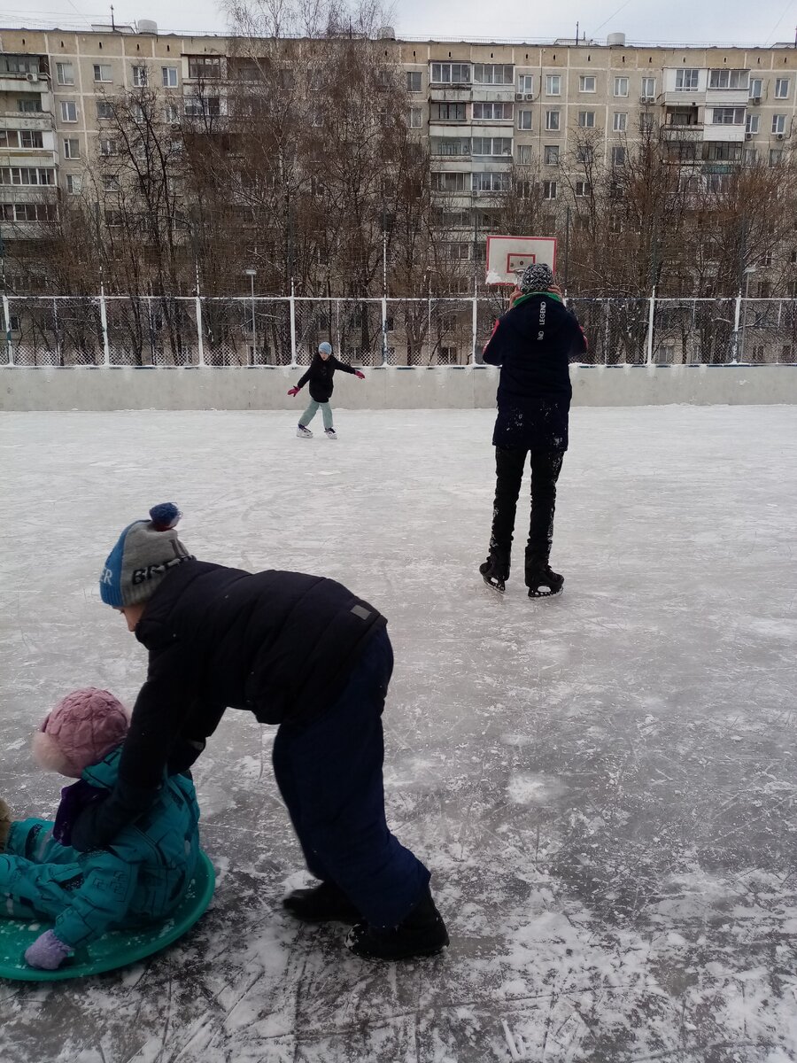 В кадре только свои)) 