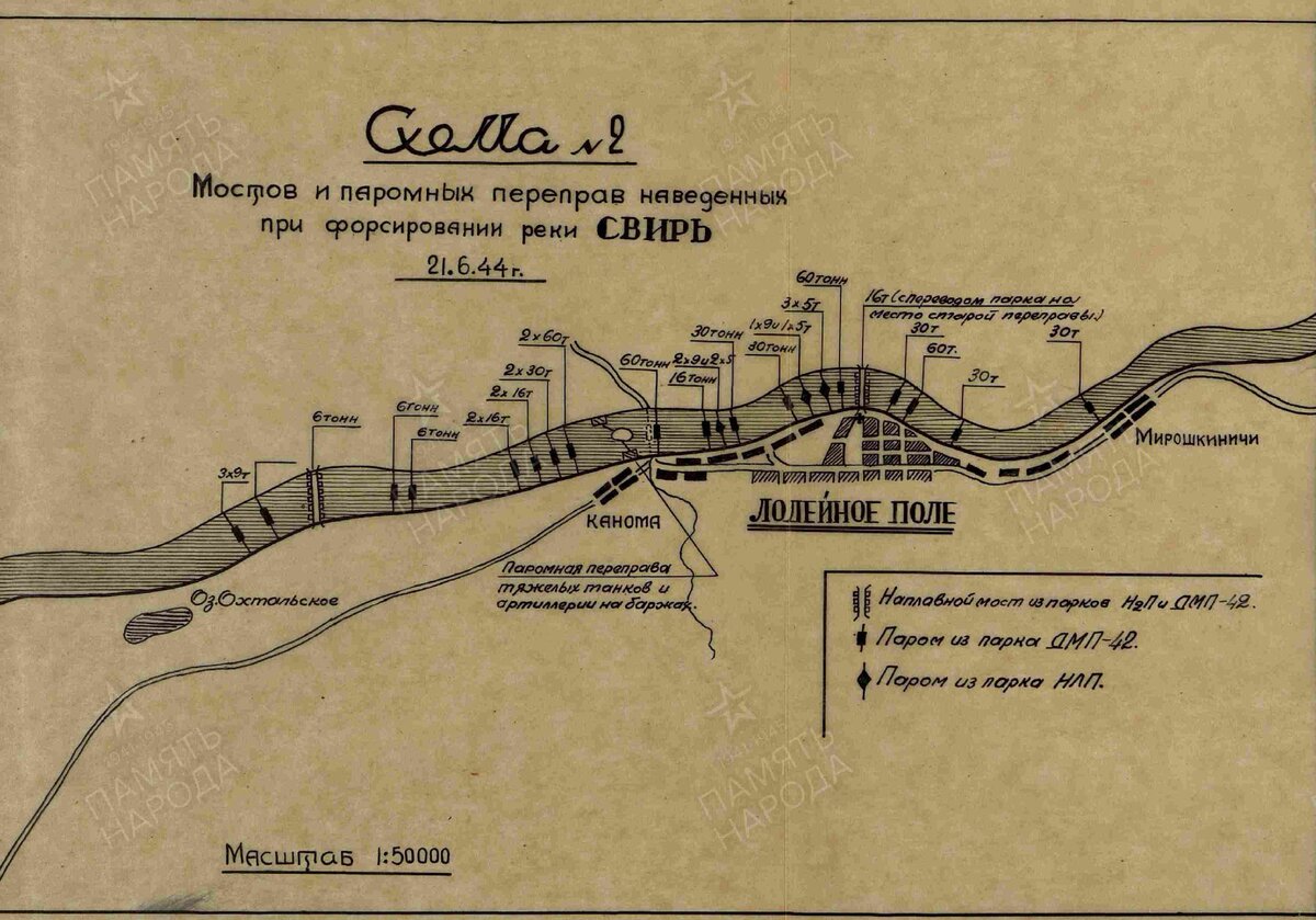 Карта глубин реки паша