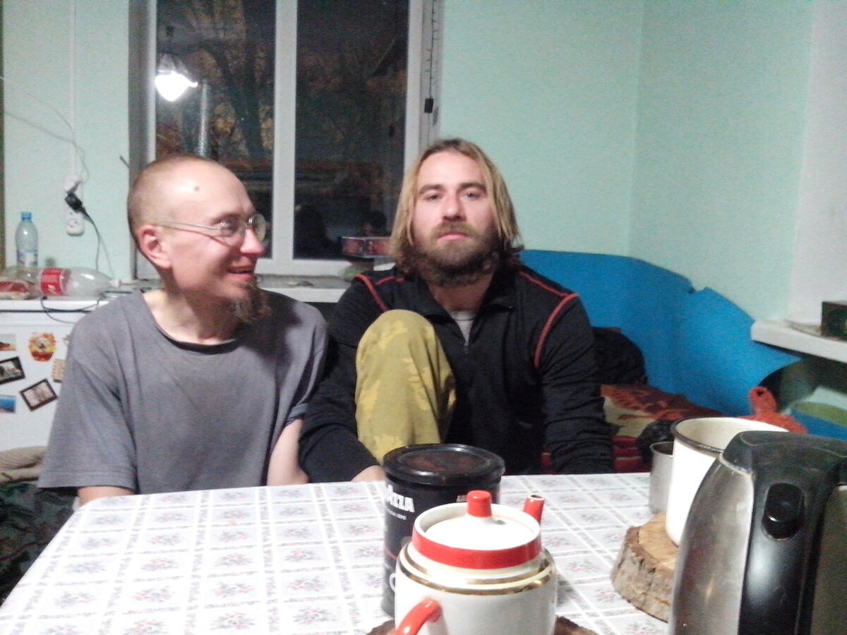 С Борей за чаем в BakchiCamp