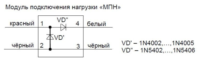 Модуль подключения нагрузки мпн расценка в смете