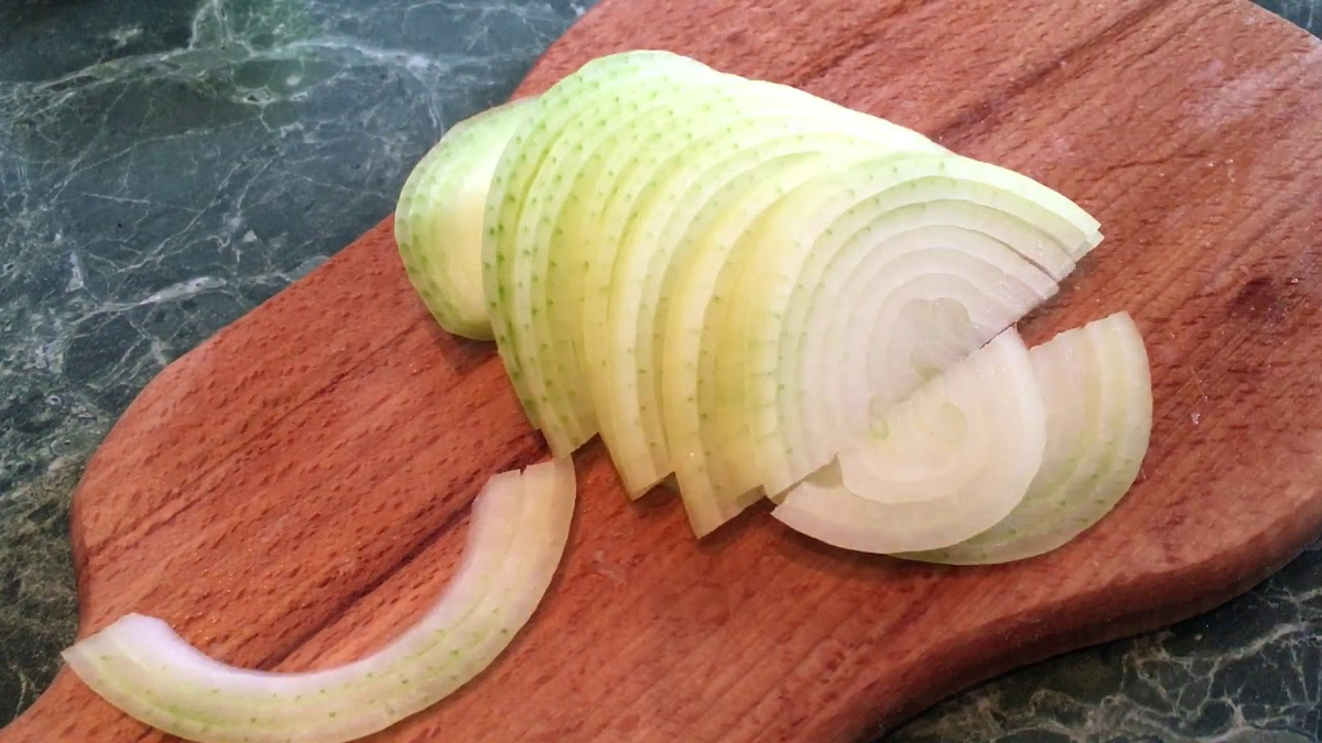 Лук кольцами