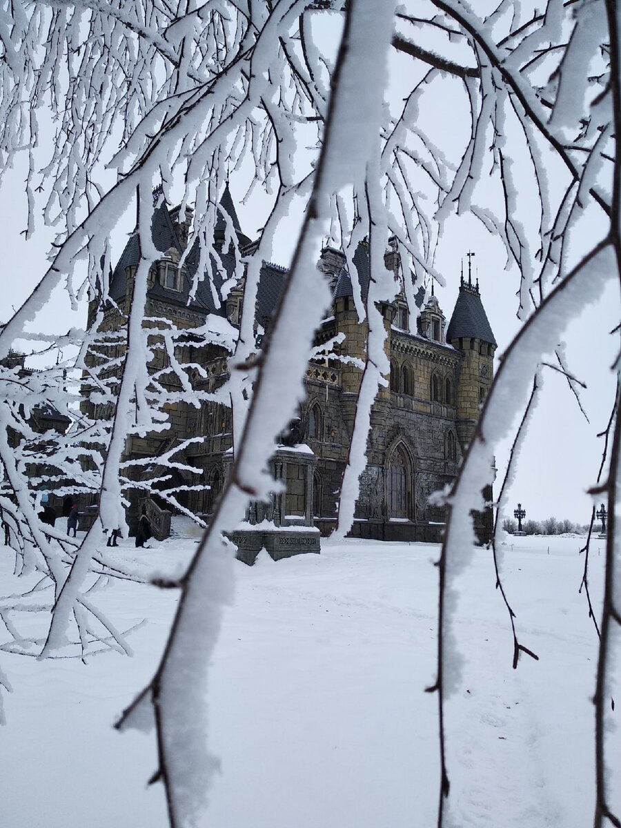 Замок Гарибальди. Февраль. Самарская область 2021