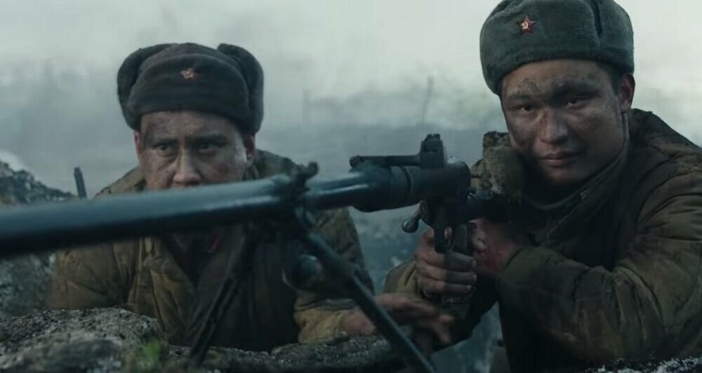 Кадр из фильма «28 Панфиловцев»!