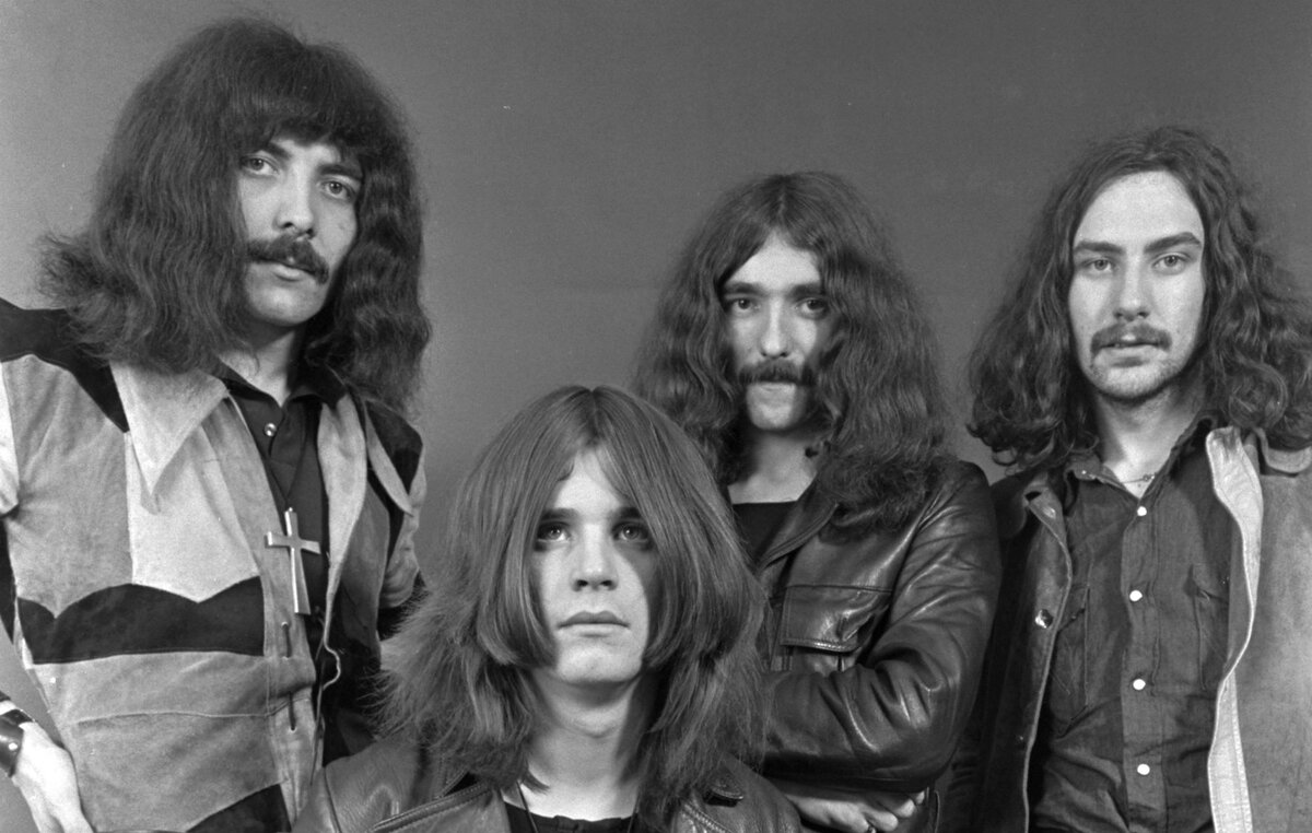 Black Sabbath в 1970 году. Фото Криса Уолтера